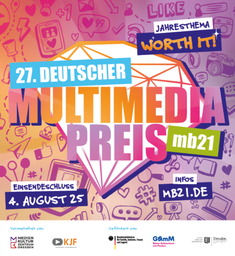 Jugendbeirat sucht Verstärkung - Deutschen Multimediapreis aktiv mitgestalten